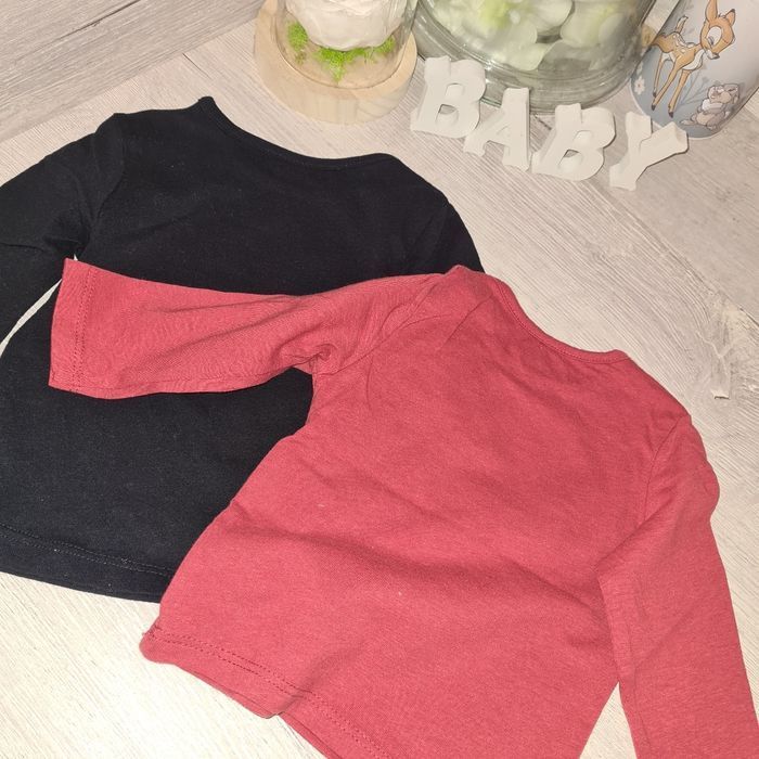 Lot de 2 t-shirts manches longues 3 mois - photo numéro 5