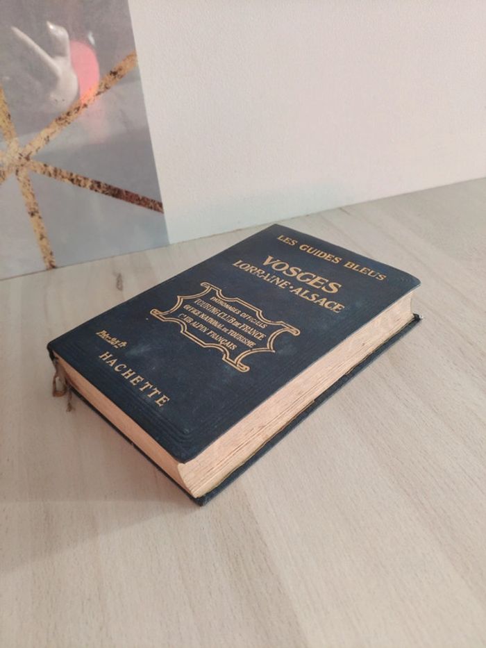 Livre guides bleus Vosges Lorraine Alsace 1922 - photo numéro 3