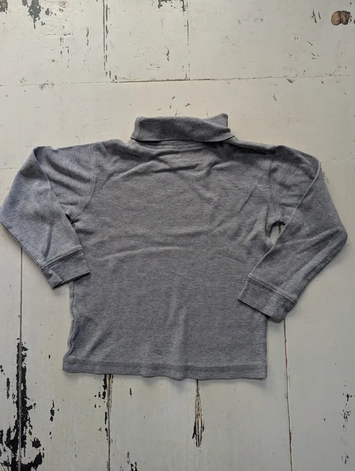 Lot de 3 cols roulés enfant Tex – rouge, gris & bleu marine – taille 4-5 ans - photo numéro 5