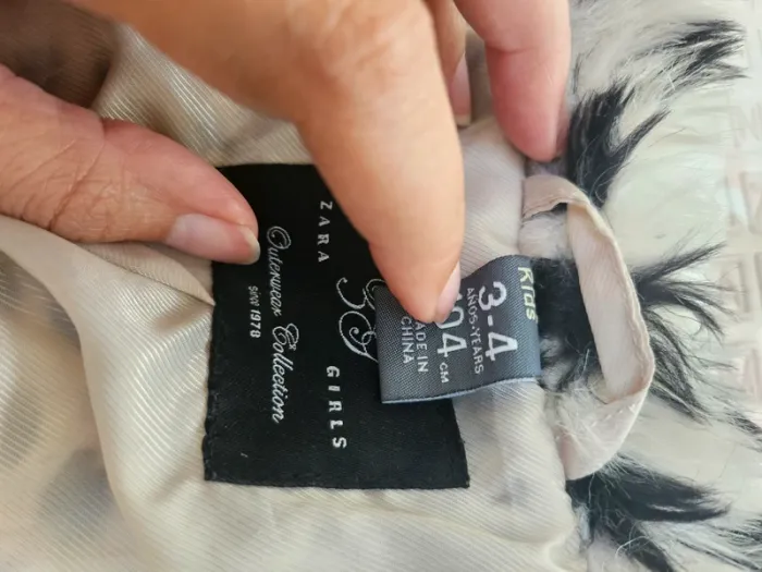 Manteau zara 4ans - photo numéro 2