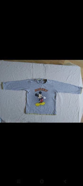 Tshirt manche longue Mickey 4 ans