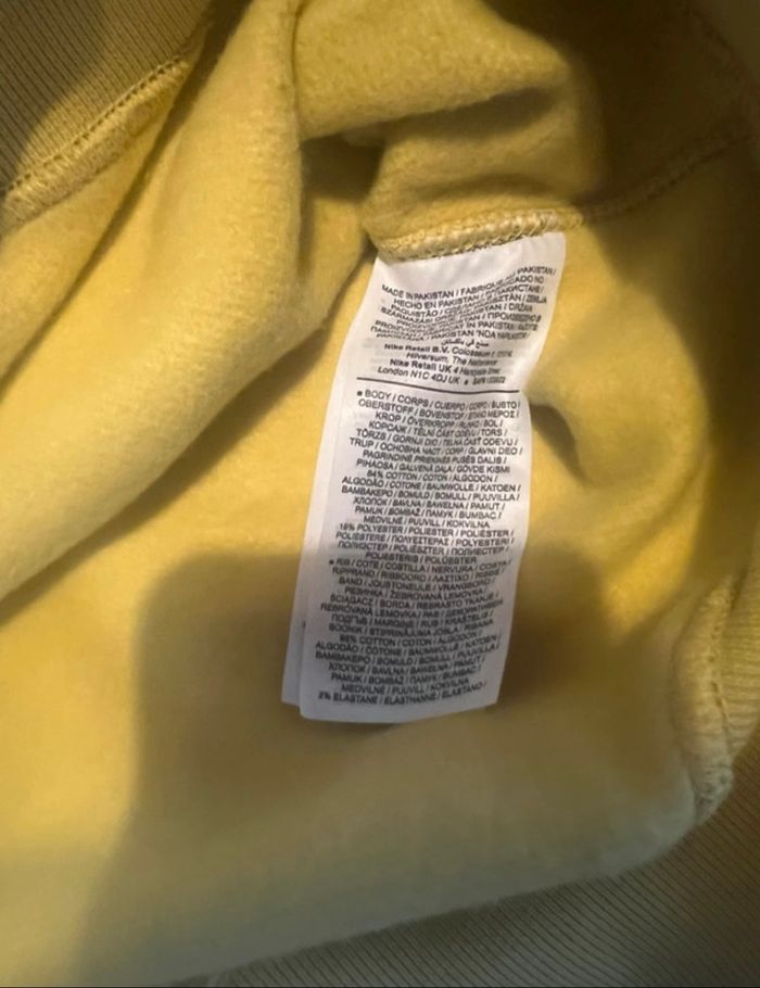 Sweat jaune Nike S - photo numéro 6