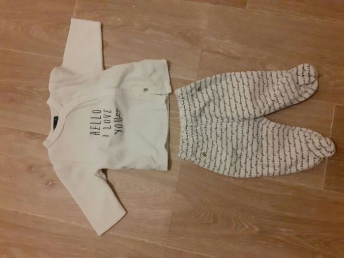 Lots de pyjamas garçon 0/1 mois