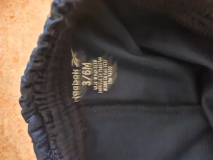 Ensemble Reebok bleu 3/6mois - photo numéro 6