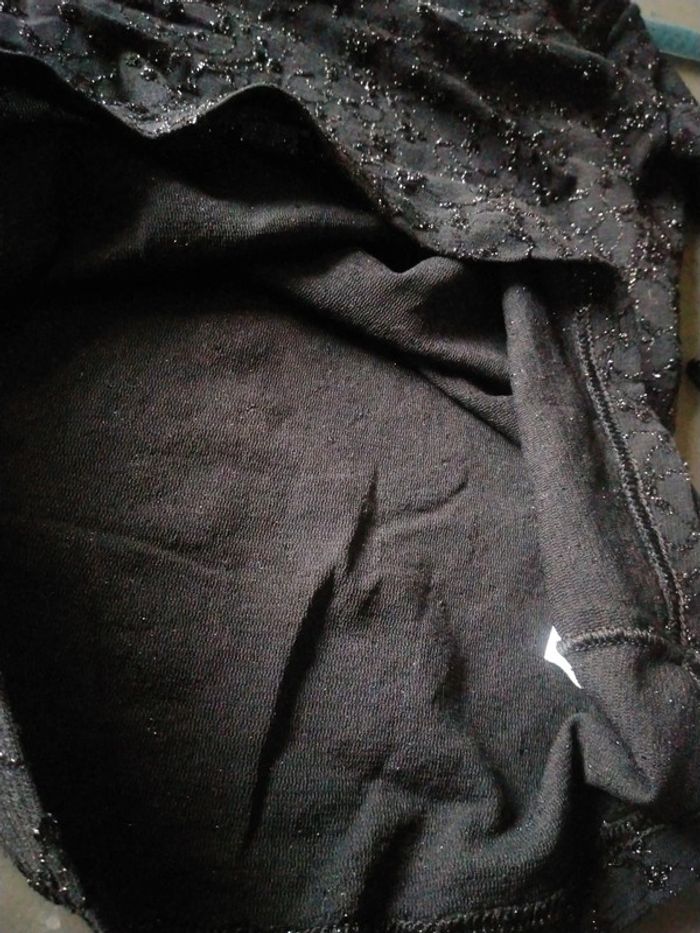 Haut noir avec broderies scintillantes vintage femme 36 pimkie - photo numéro 14