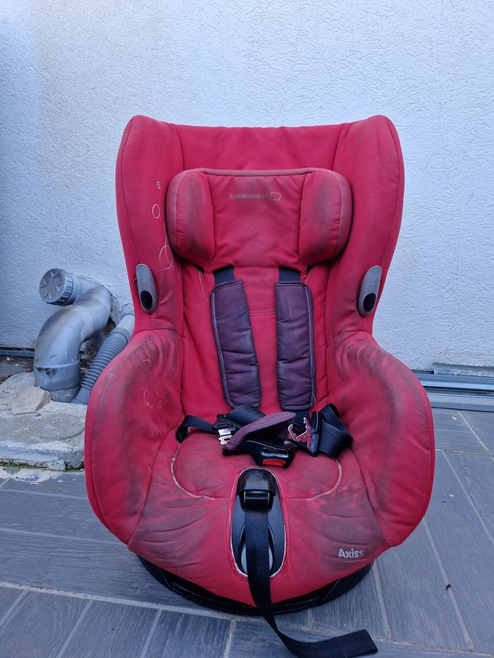 Siege auto axiss rouge - photo numéro 3