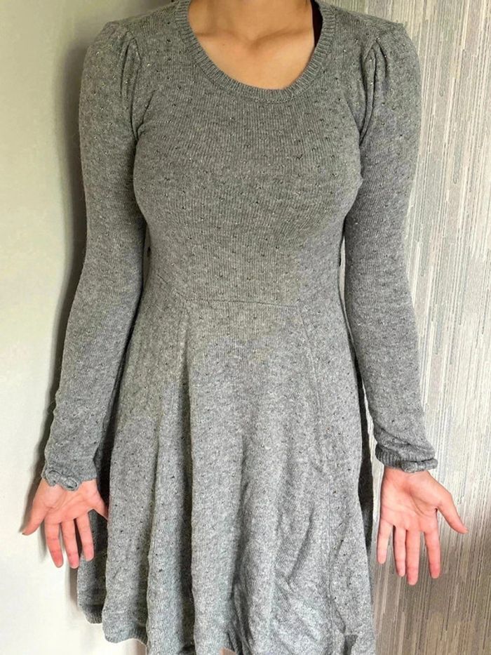 Robe pull taille 38-40 marque mademoiselle R • - photo numéro 2