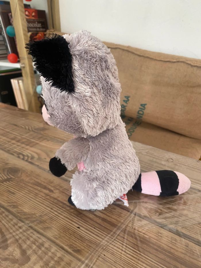 peluche Ty raton laveur 20 cm - photo numéro 5