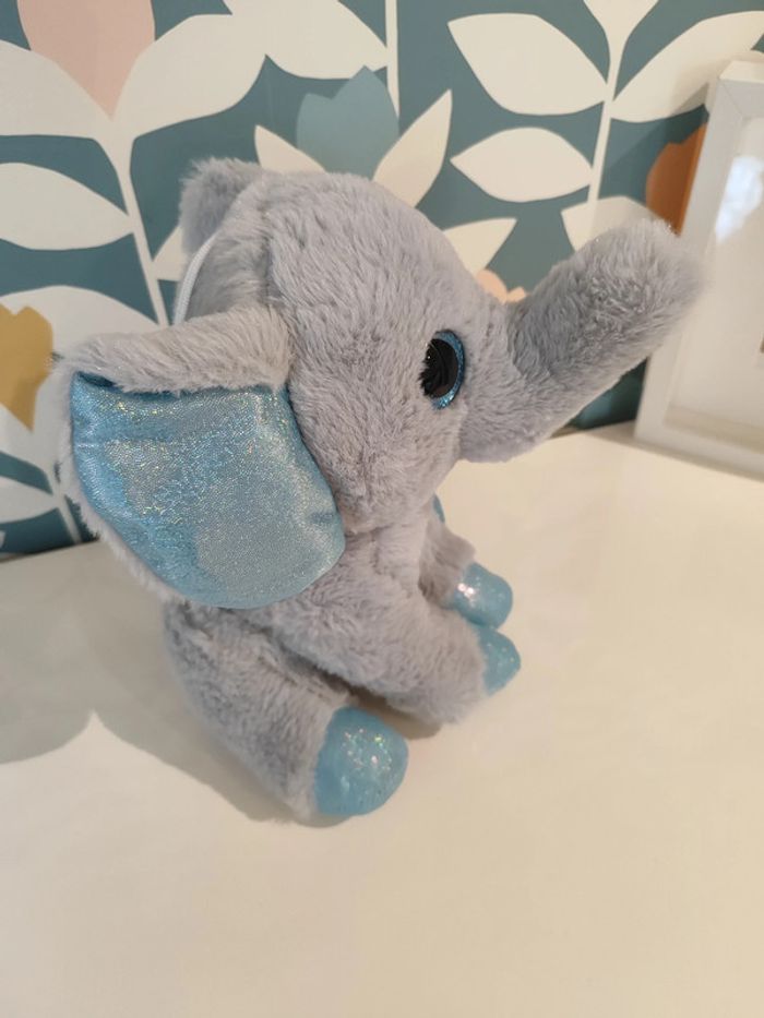 Peluche éléphant - photo numéro 3