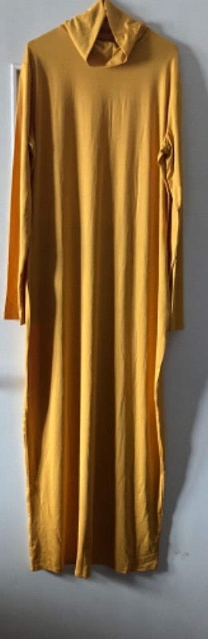 Robe longue col sous pull