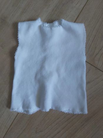 Tee-shirt sans manches avec scratchs mixte garçon/fille Naissance 0 mois (78)