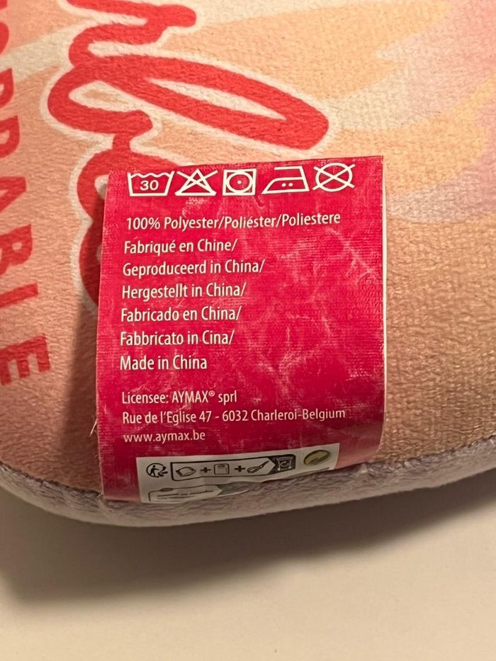 Coussin de voyage Barbie tropical rose – confort et style - photo numéro 5