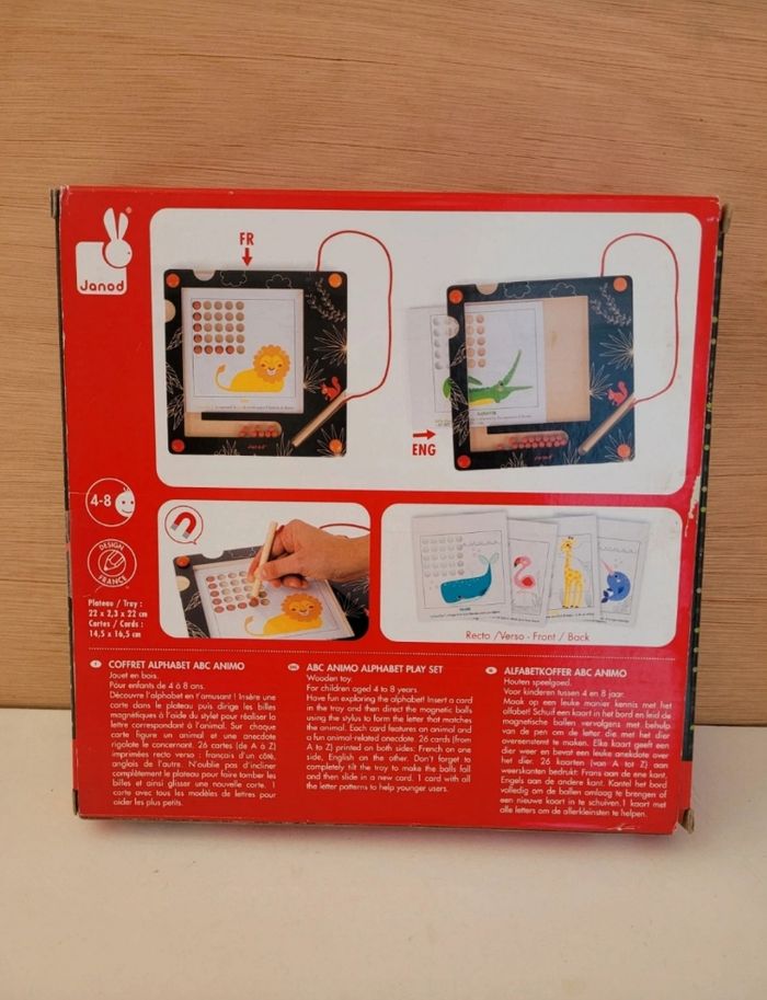 Jeu éducatif j'apprends l'alphabet avec Janod - photo numéro 5