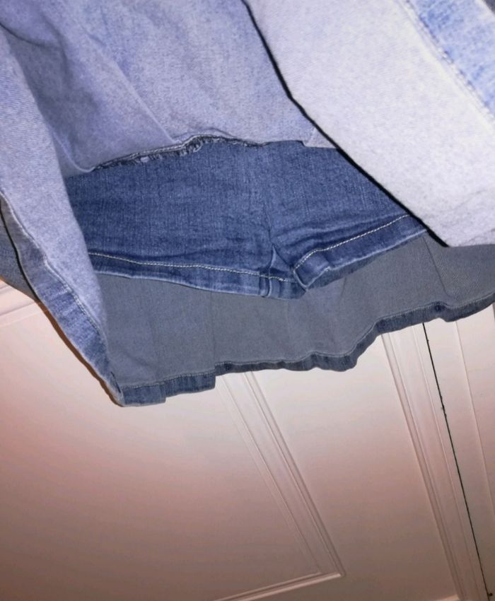 Jupe short en jean - photo numéro 3