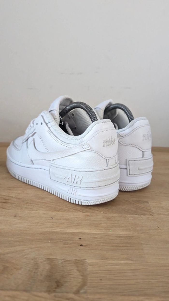 Nike air force 1 shadow full white - photo numéro 5