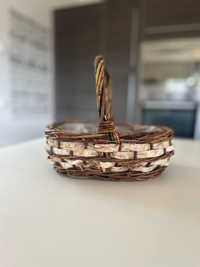 Déco automne : joli petit panier