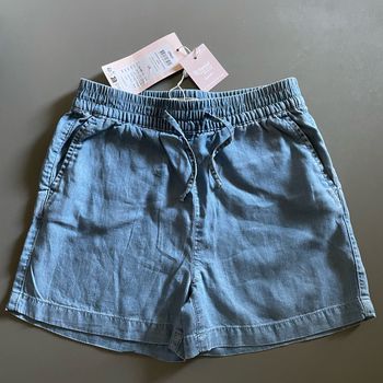 Short fille en jean