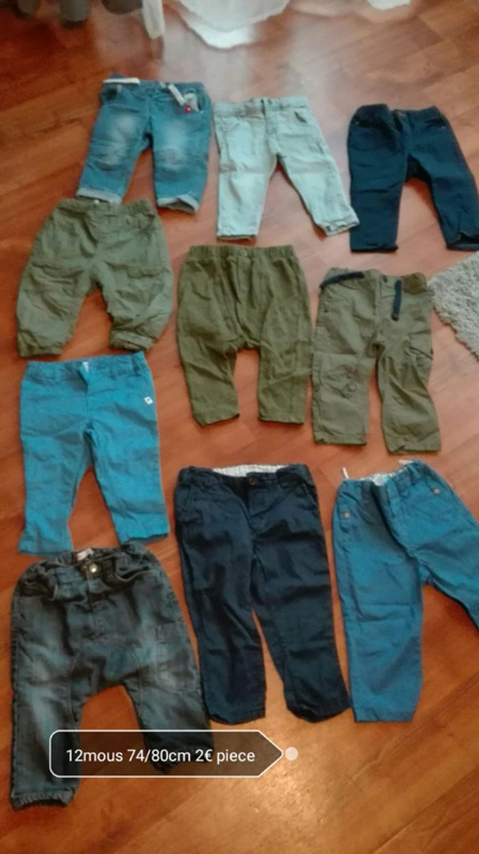 Pantalons 12mois