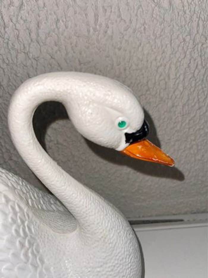 Ancienne figurine-jouet-décor cygne - photo numéro 6
