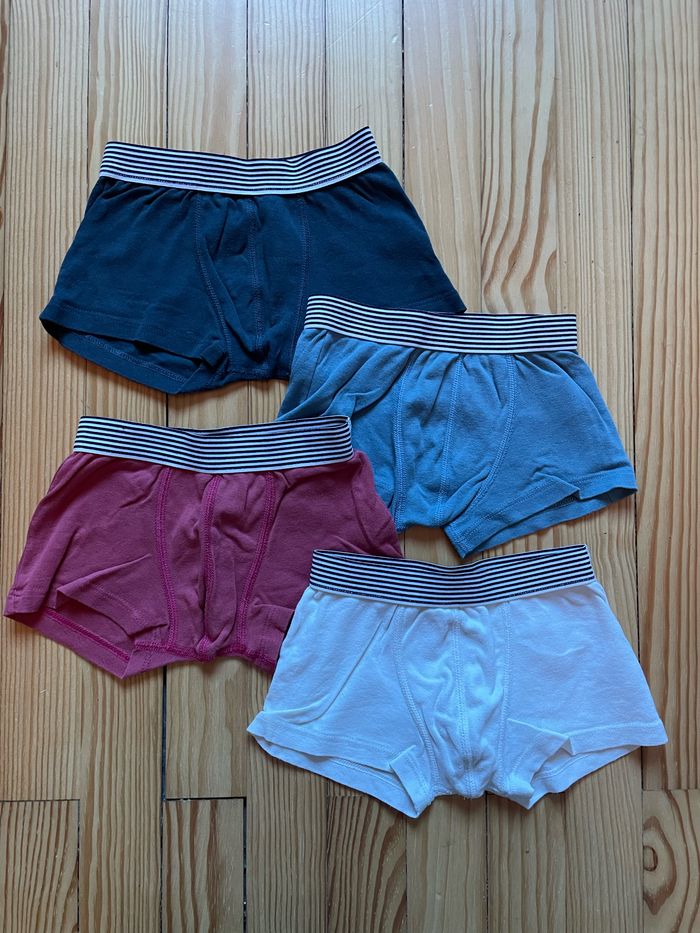 Lot de 4 boxers petit bateau 6 ans - photo numéro 2