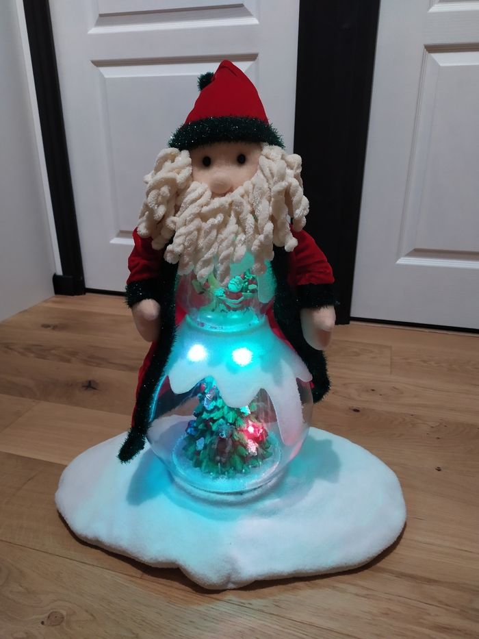 Père Noël boule de neige avec soufflerie - photo numéro 4