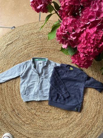 Gilet et pull garçon 18 mois
