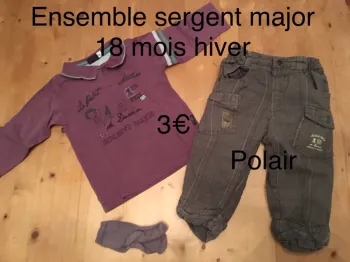 Ensemble hiver 18 mois