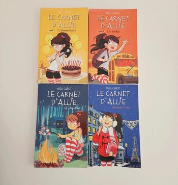Livres - Le carnet d'Allie - tome 5 à 8