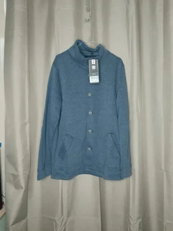 Sweat boutonné