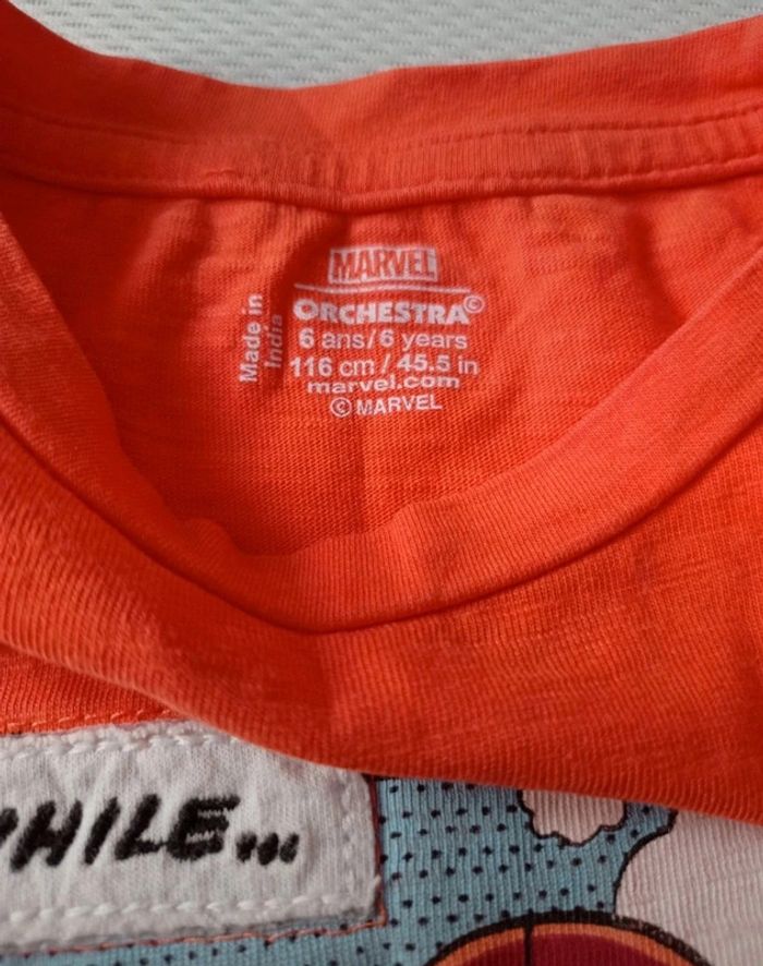 T-shirt Spiderman Orchestra 6 ans - photo numéro 3