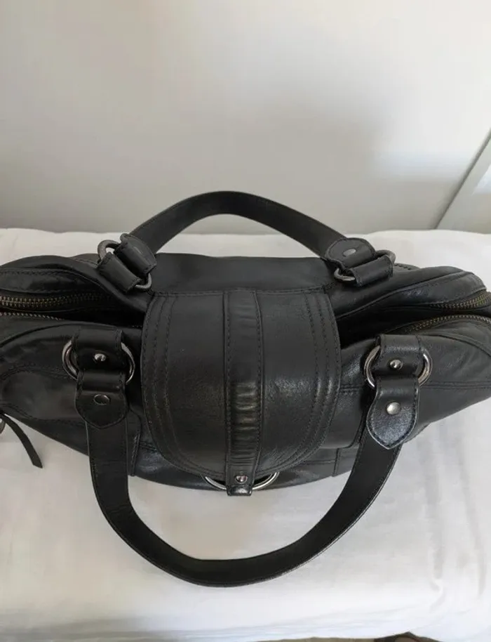 Sac à main - forme ballon de rugby - Eden Park - photo numéro 4