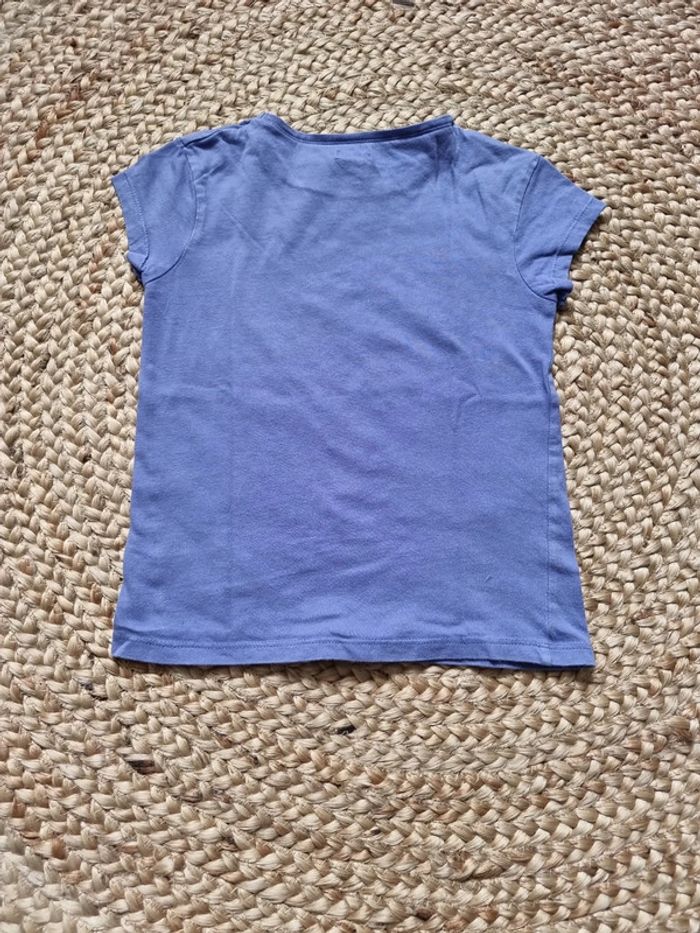 Tee-shirt kiabi mauve 8 ans - photo numéro 4