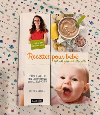 Livre recettes pour bébé spécial parents débordés