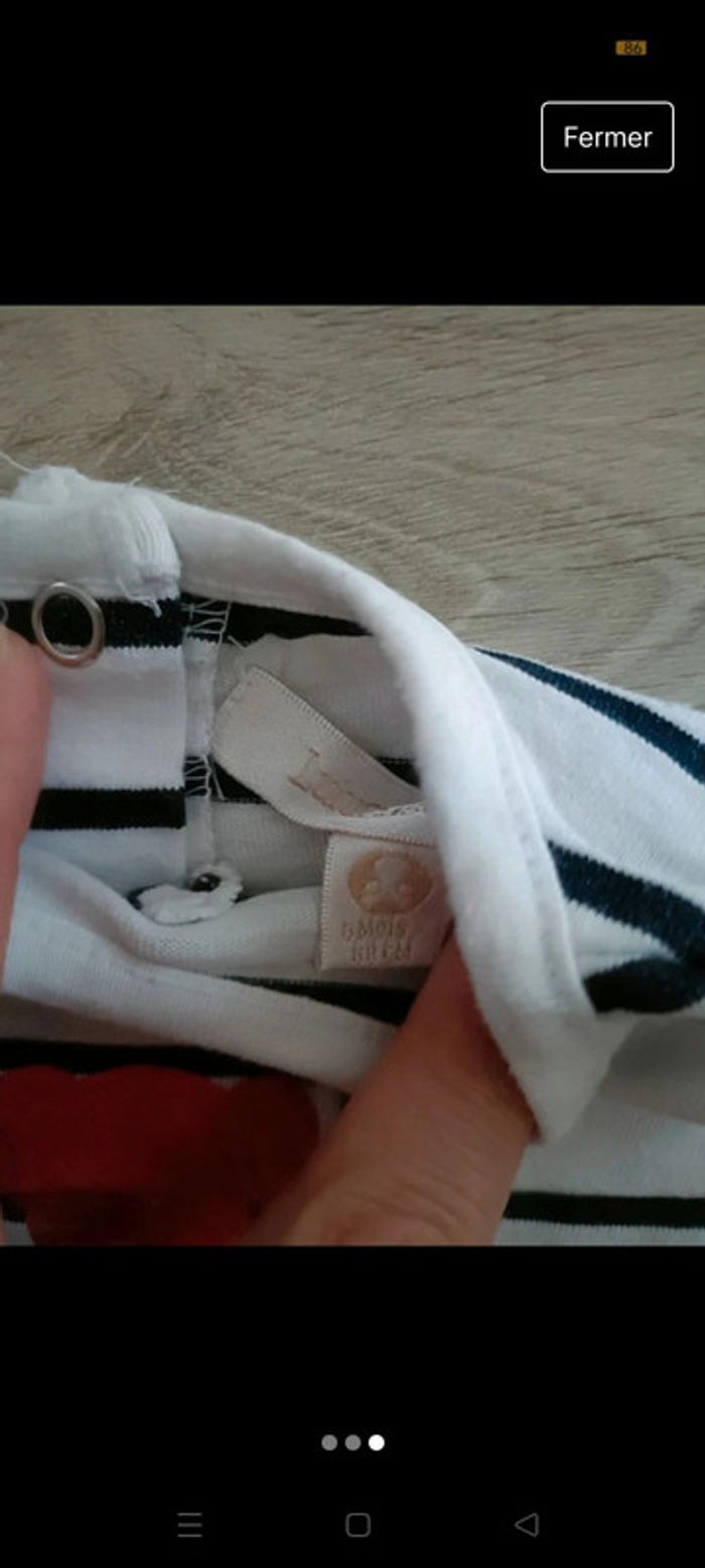 T-shirt bebe lulu castagnette - photo numéro 3