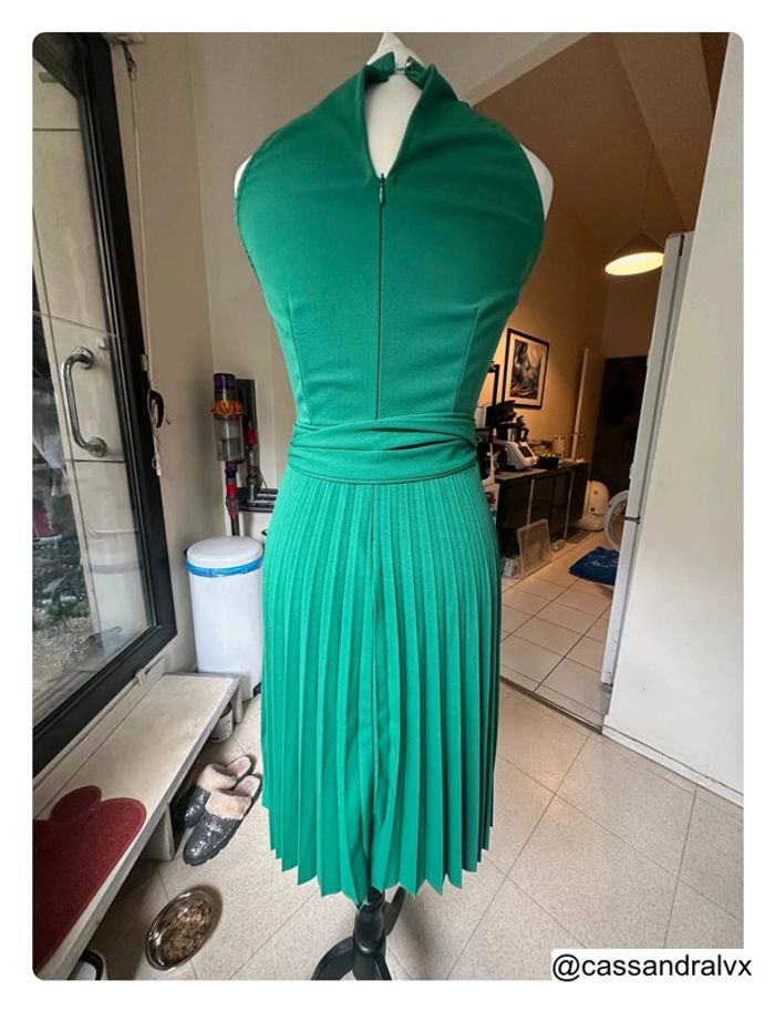 Robe vert émeraude - Joséfine - photo numéro 2