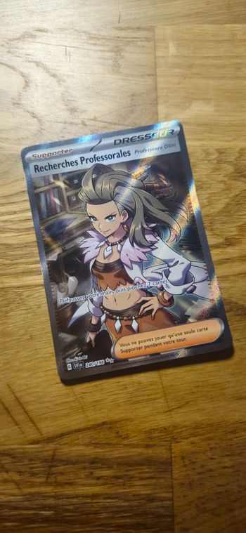 Carte Pokemon Recherches Professorales 240/198