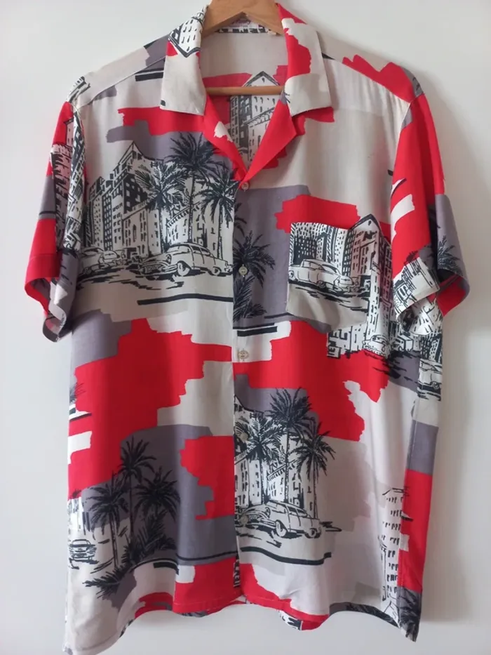 Chemise hawaïenne vintage