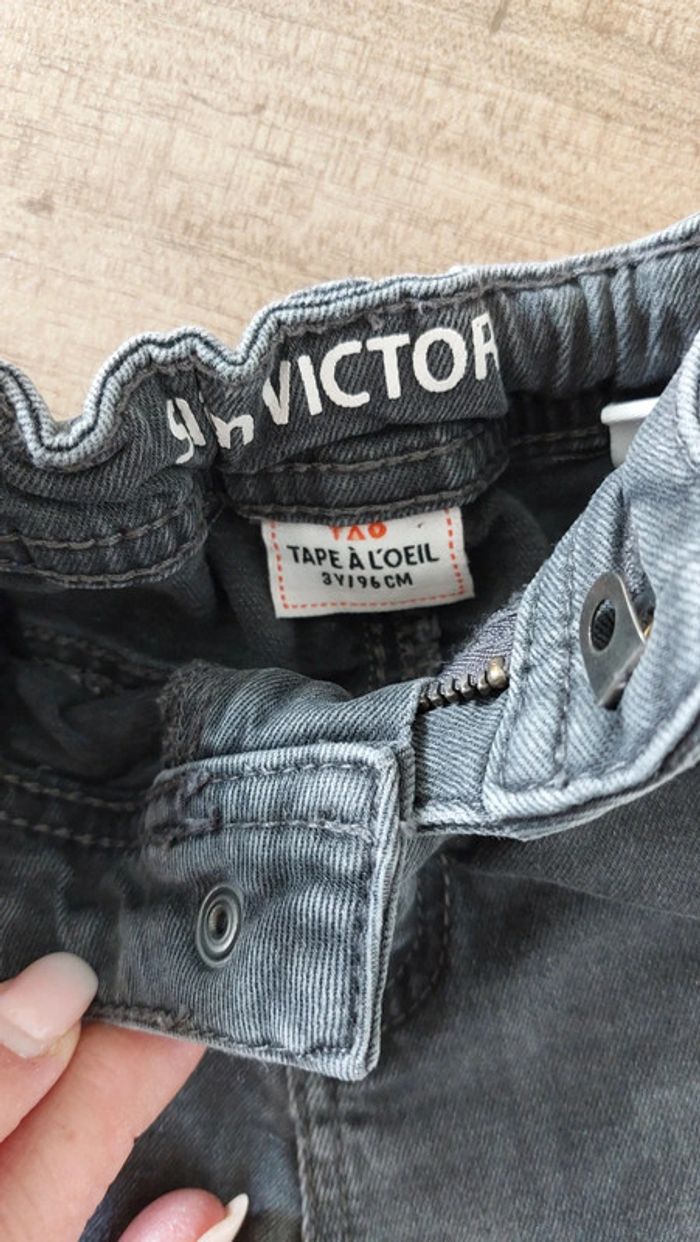 Jean tape à l'œil 3 ans garçon - photo numéro 2