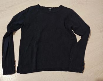 Pull bleu marine 8 ans