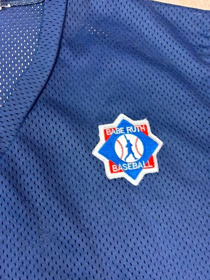 Maillot vintage Majestic Babe Ruth Baseball 1990s MLB - photo numéro 4