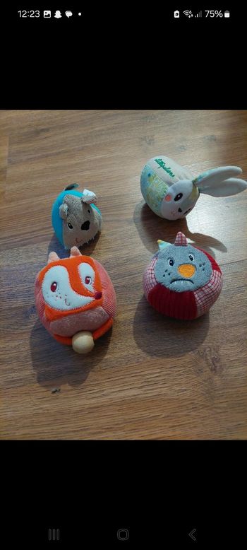 Lot d'hochets liliputiens 