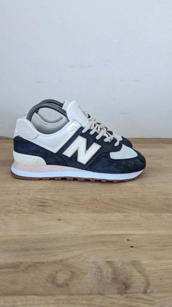 New balance 574 bleu marine - photo numéro 7