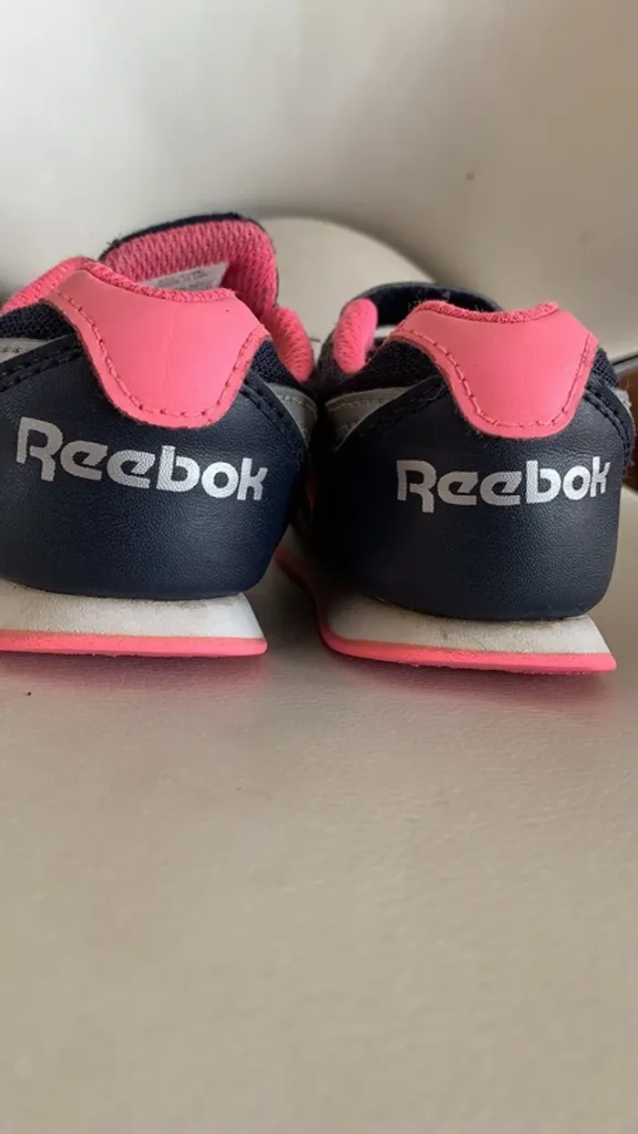 Baskets fille Reebok - Rose et bleu - photo numéro 4