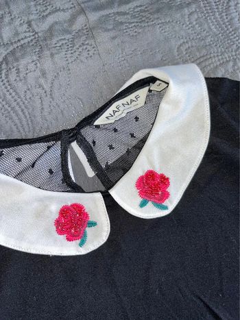 Top col Claudine Naf Naf taille S