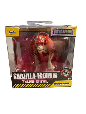 Figurine Metalfigs Godzilla X Kong the new empire Skar King Jada Toys neuf