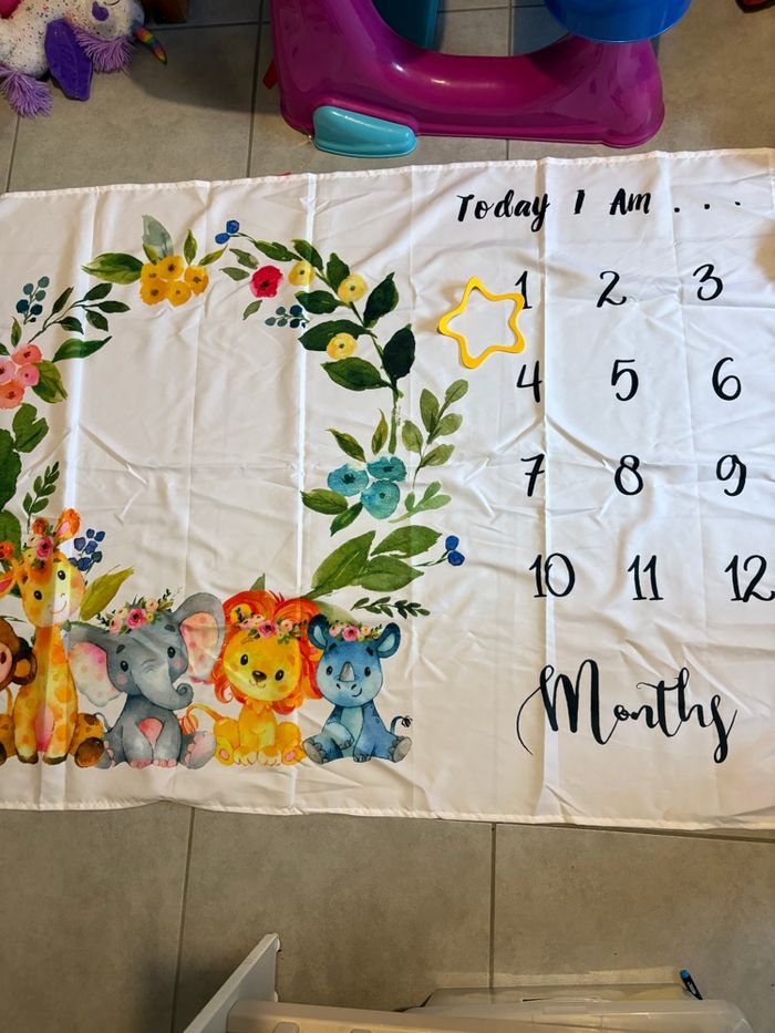 Drap photo âge bébé