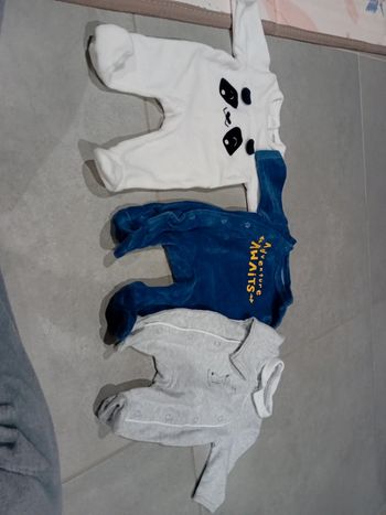 Lot pyjama naissance