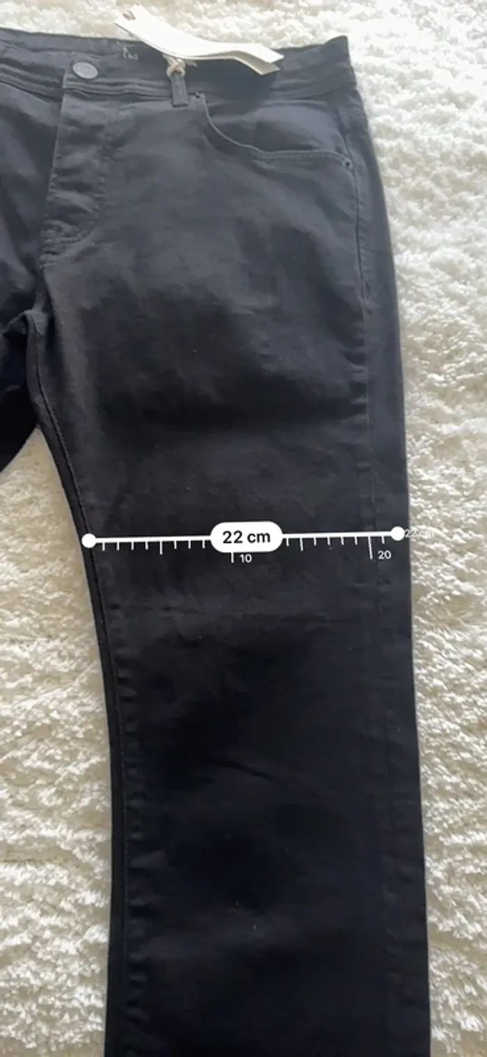 Jean Denim LAB Homme - Coupe Droite Classique - W34=42/44 - Neuf avec Étiquette - photo numéro 9