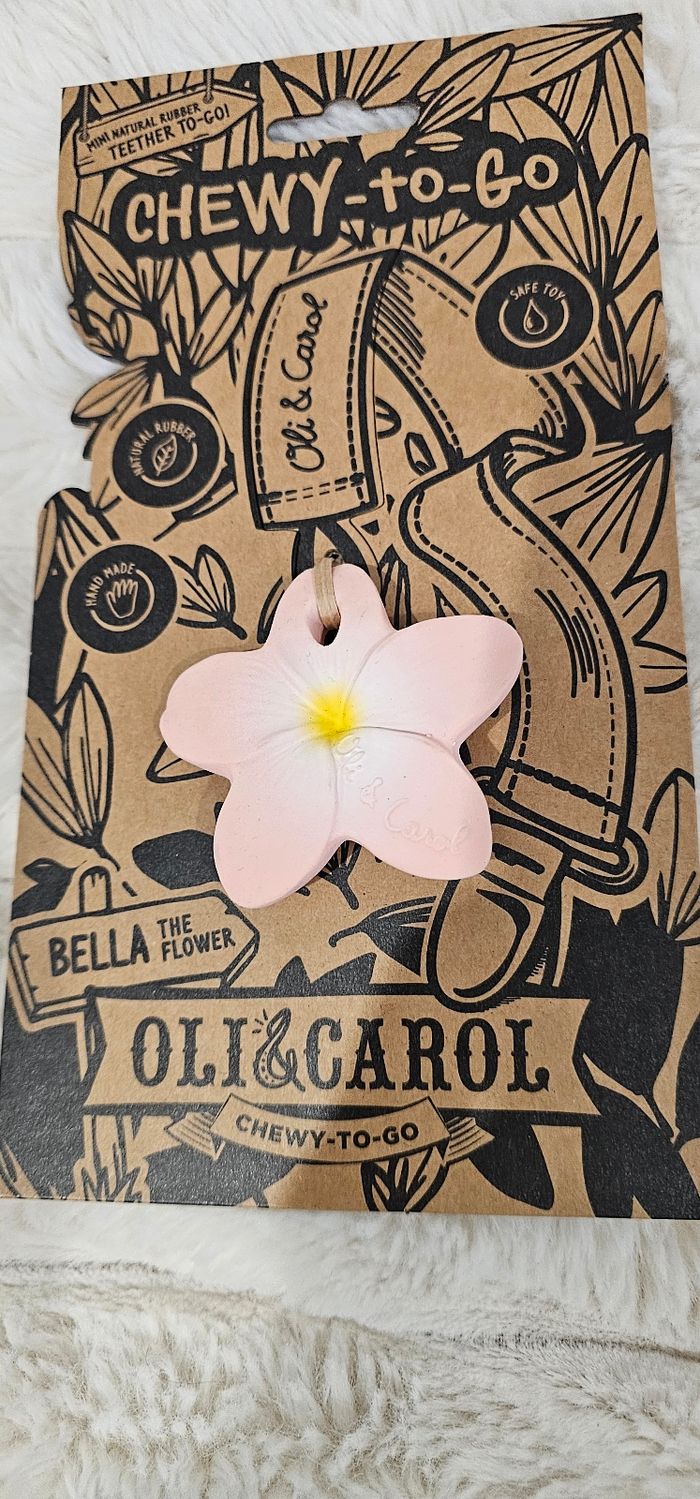 Anneau de dentition et jouet de bain Oli & Carol Neuf - photo numéro 2