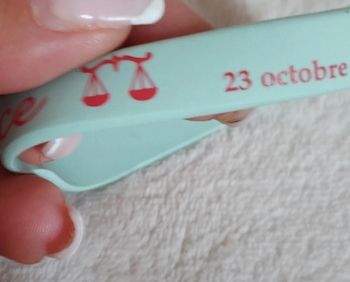 Lot ou à l'unité bracelets signes astrologiques "Balance et Vierge" neufs